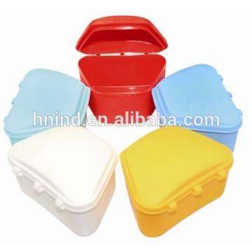 FDA colorful denture box plastic dental retainer box